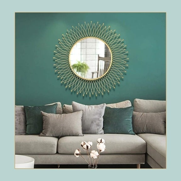 20. Moonlit Silver Reflections on Geometric Glass Panels