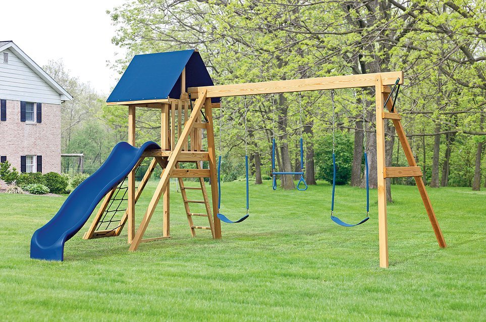 6. a Kaleidoscope Of Climbing Ropes and Wooden Planks In a Sunlit Canopy
