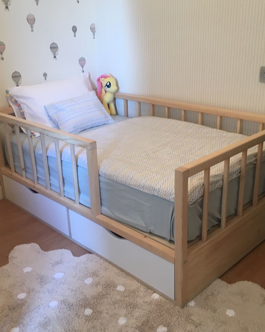14. a Single White Orb Suspended Above a Monochrome Crib