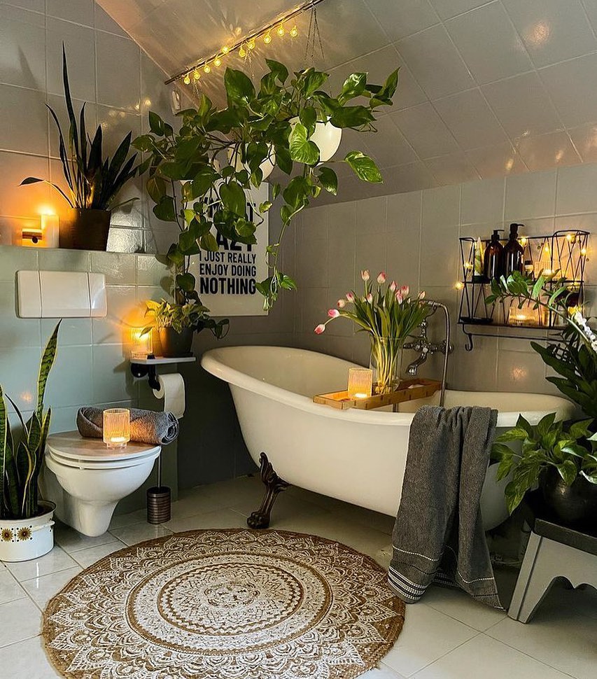 4. Moonlit Cauldron Reflections on a Vintage Clawfoot Tub