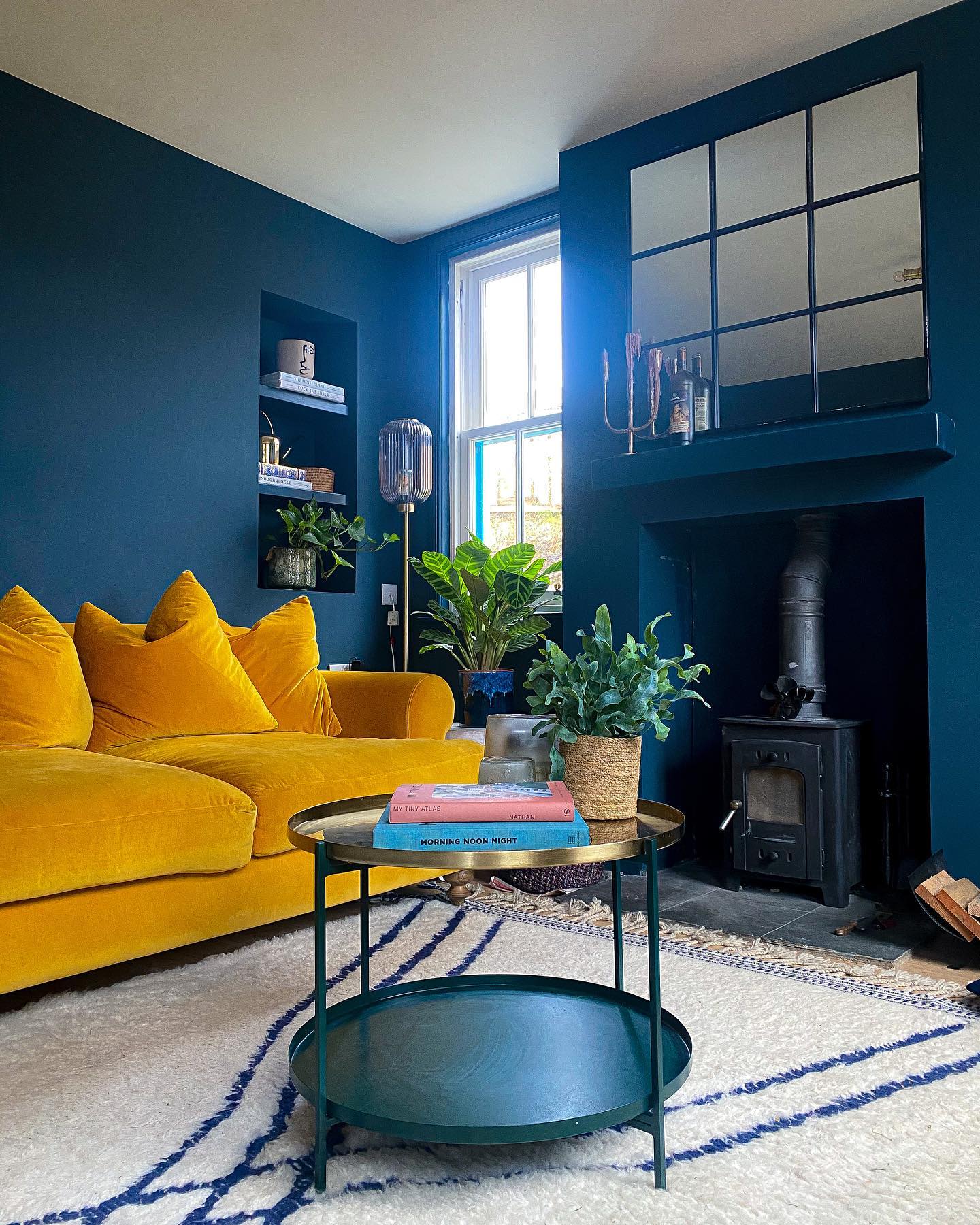 1. Velvet Crimson Waves: a Regal Tapestry Above Your Couch