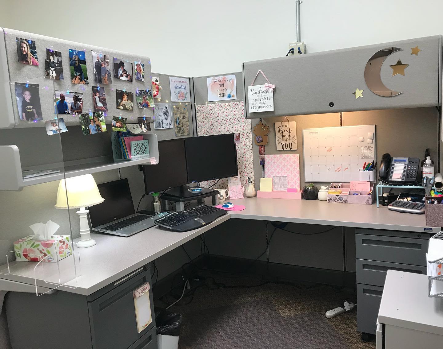 16. Miniature Zen Garden on a Floating Shelf: a Workspace Oasis