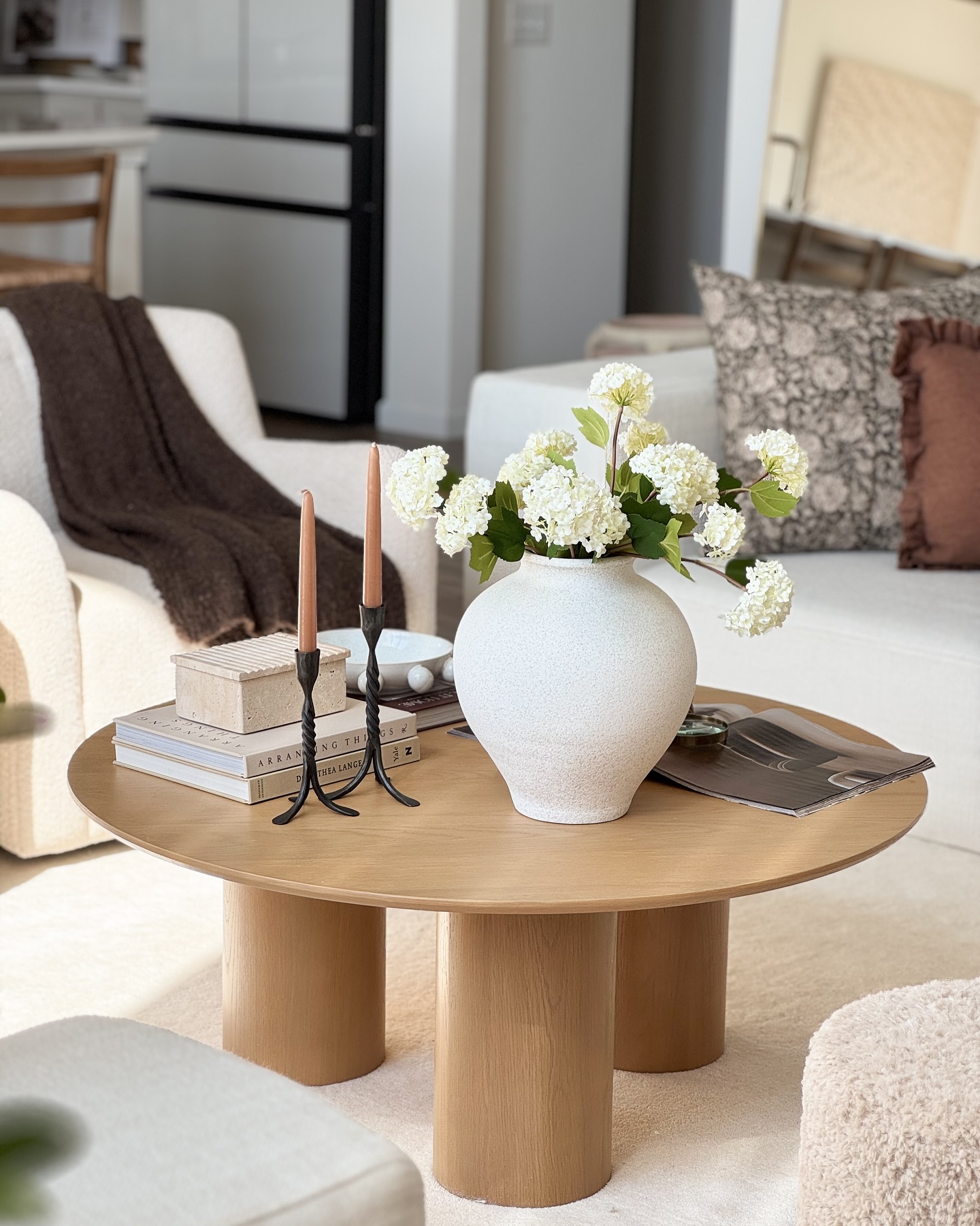 7. Coffee Beans and Succulents: a Whimsical Fusion on a Rustic Slate