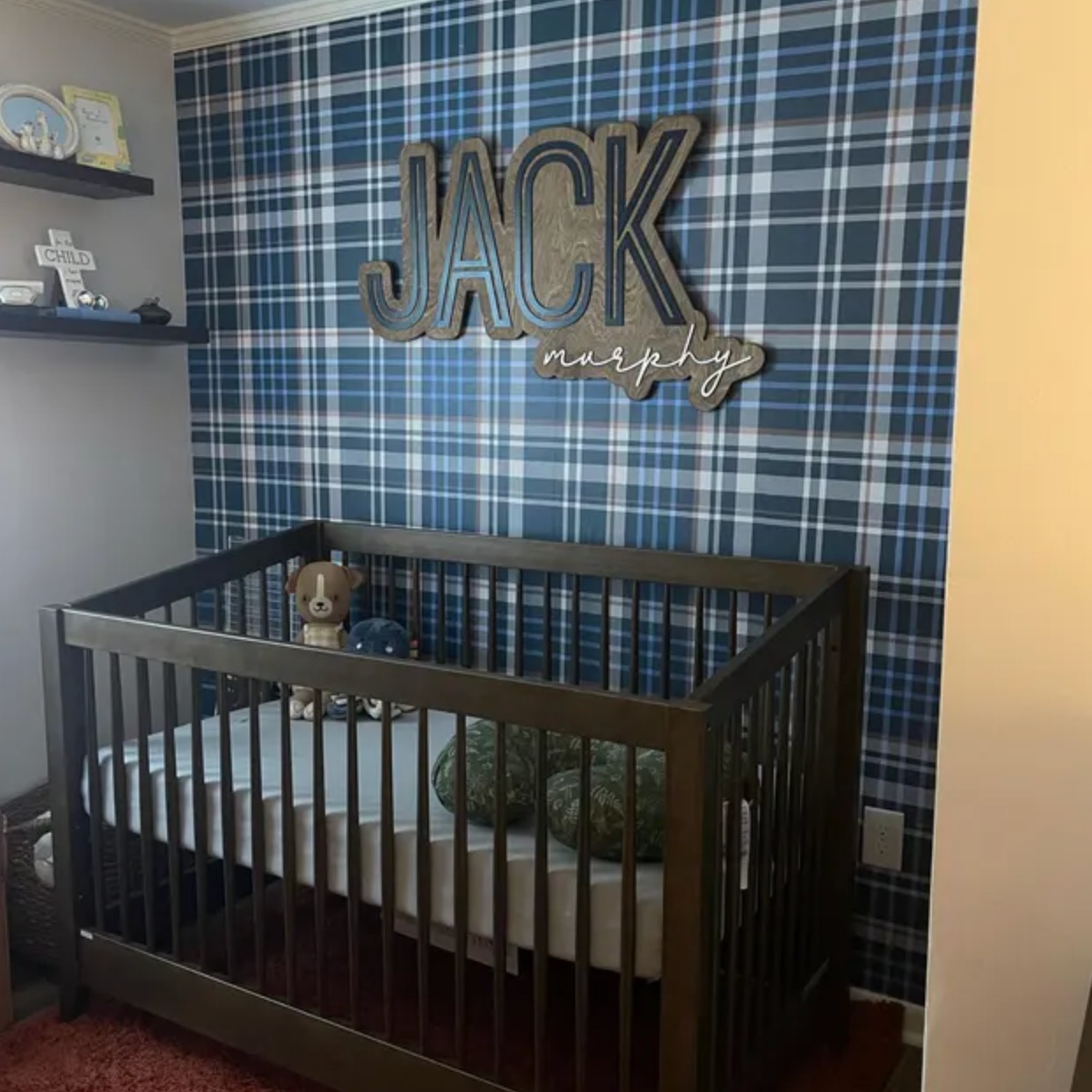 17. Sunlit Meadow Mobile and Whimsical Pastel Crib In a Softly Lit Nursery