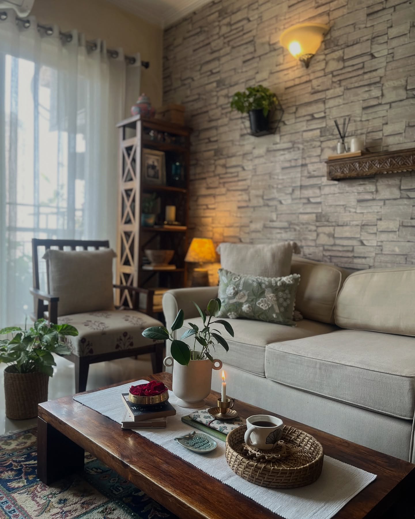 5. a Symphony Of Rustic Textures with a Single Scarlet Rose