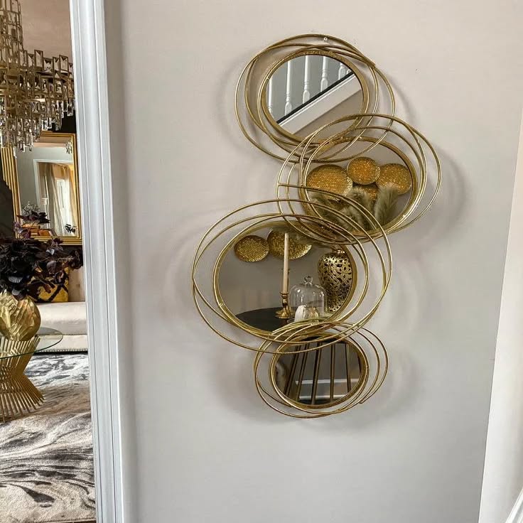 6. a Kaleidoscope Of Geometric Reflections on a Midnight Canvas