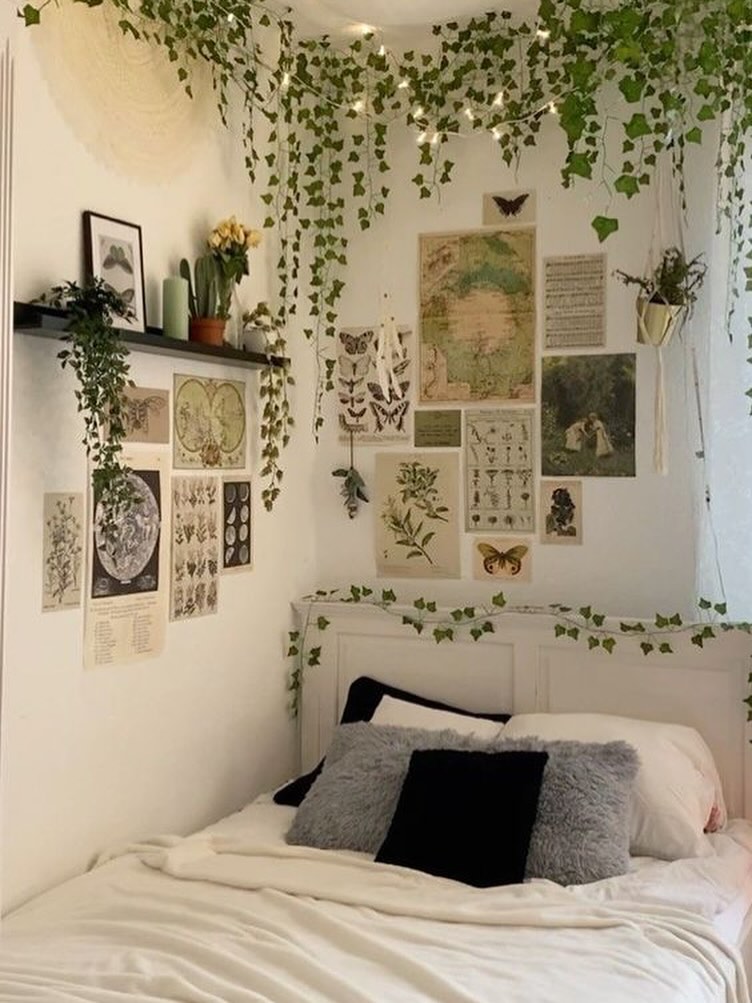 29. a Canopy Of Wildflowers Over a Mossy Haven