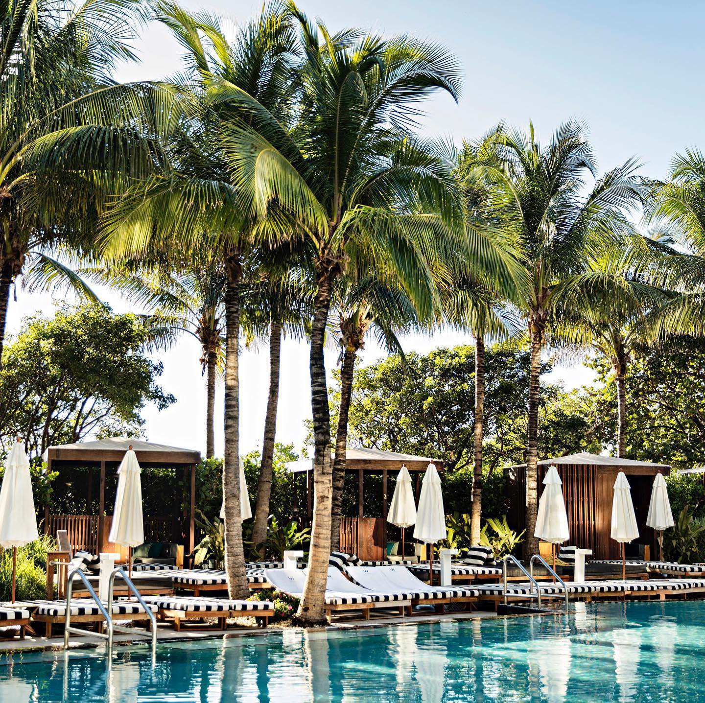 3. Tropical Oasis with a Woven Palm Hammock and Stone Pathway