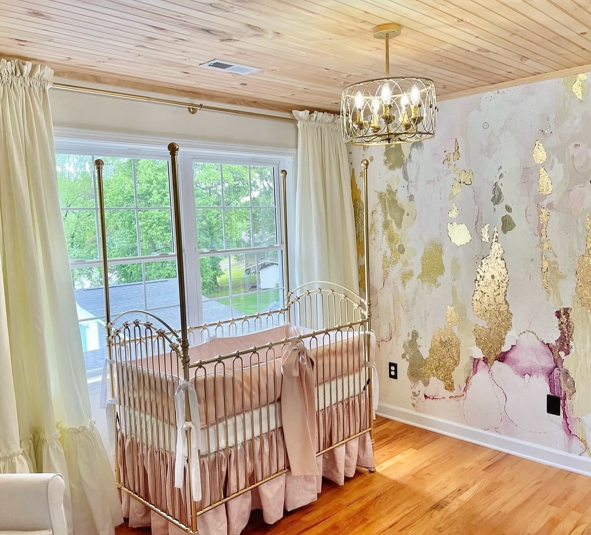 4. Soft Lavender Whispers with a Whimsical Woodland Touch