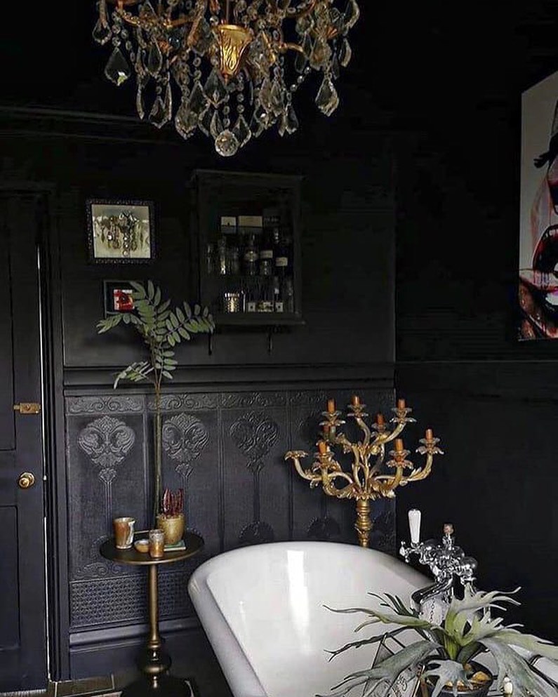 12. Moonlit Spell Jar Shelves In a Cobweb-framed Nook