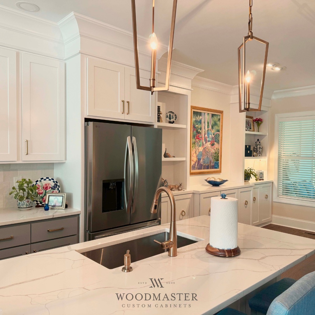 11. Midnight Garden on Kitchen Cabinets: Ivy and Lanterns In Moonlit Harmony